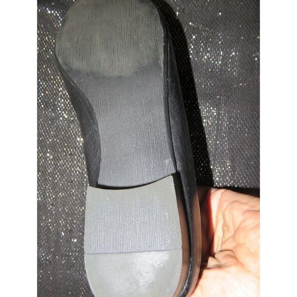 Steve Madden Henri Black Leather Upper Embellished Studded Slip On Loafers sz 8 - Picture 10 of 11